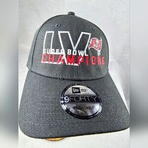 Hat cap new era Tampa Bay Buccaneers Supe Bowl One size fits most..with Stickers